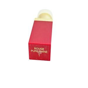 Yves Saint Laurent Rouge Pure Shine #1 Le Rouge Color Lipstick NEW YSL READ